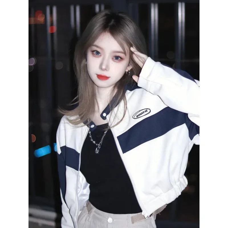 Vintage Zip-Up Jacket – Casual & Street