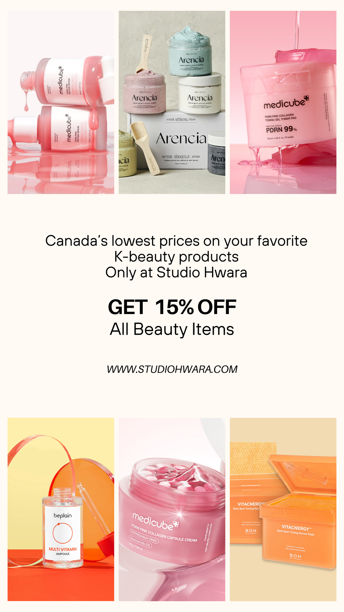 ✨GET 15% OFF ALL BEAUTY ITEMS