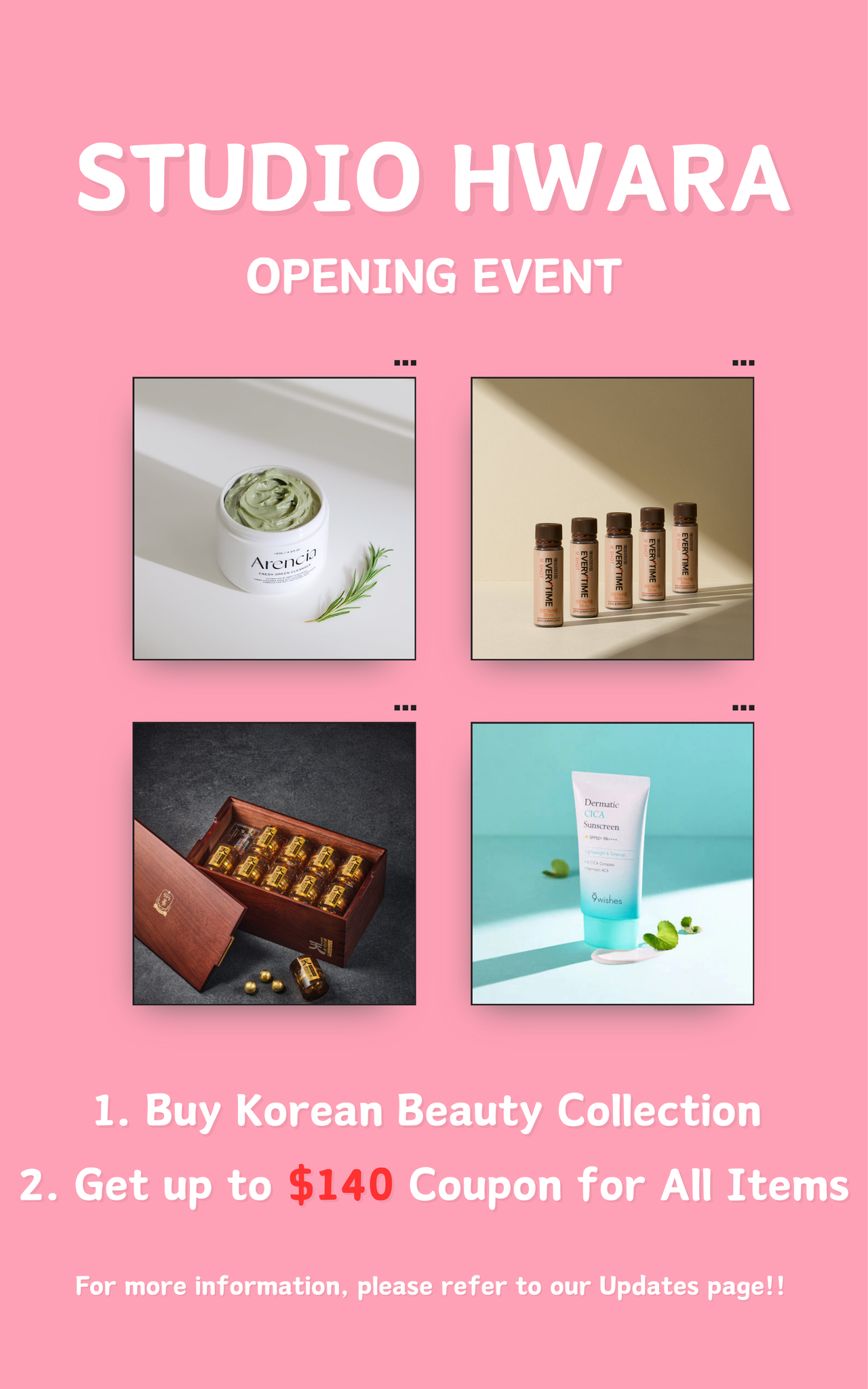 ✨Notice about up to $140 Coupon