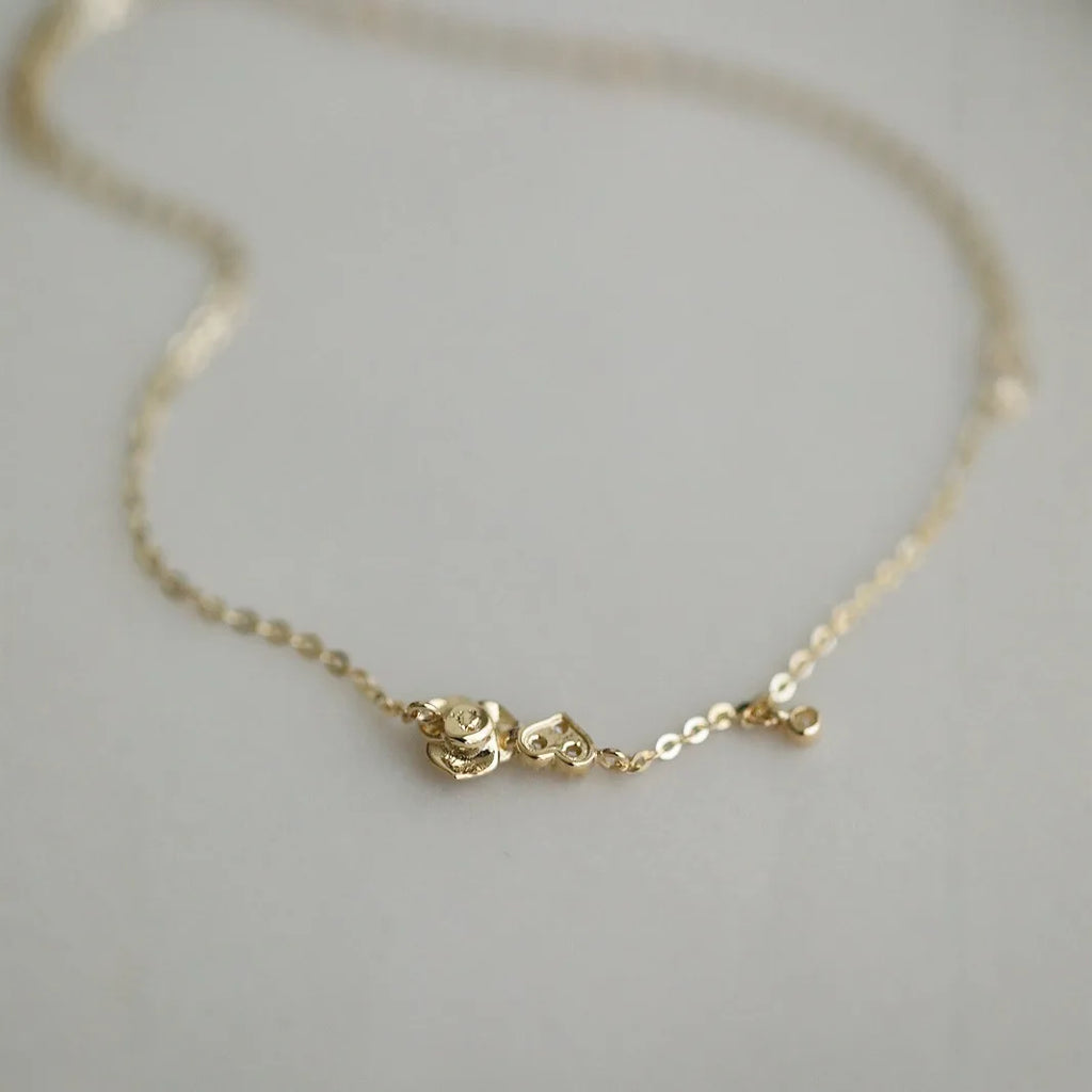 925 Sterling Silver Zircon Rose Bracelet