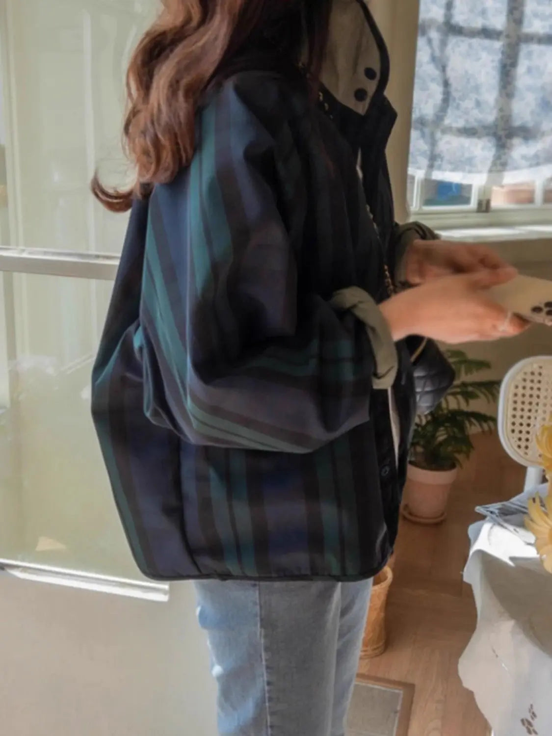 Double-Sided Short Jacket – Casual Spring Workwear