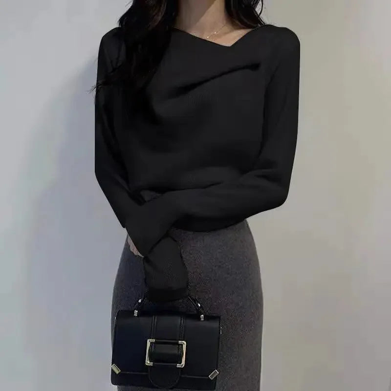 Winter Top Slim Polyester