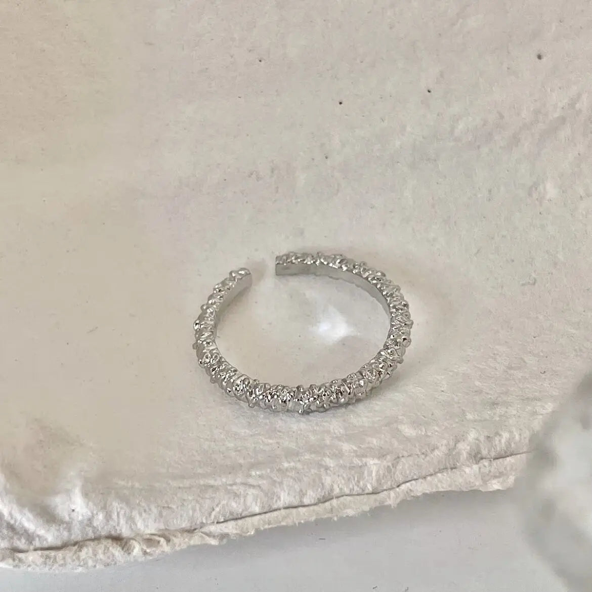 925 Silver Irregular Ring