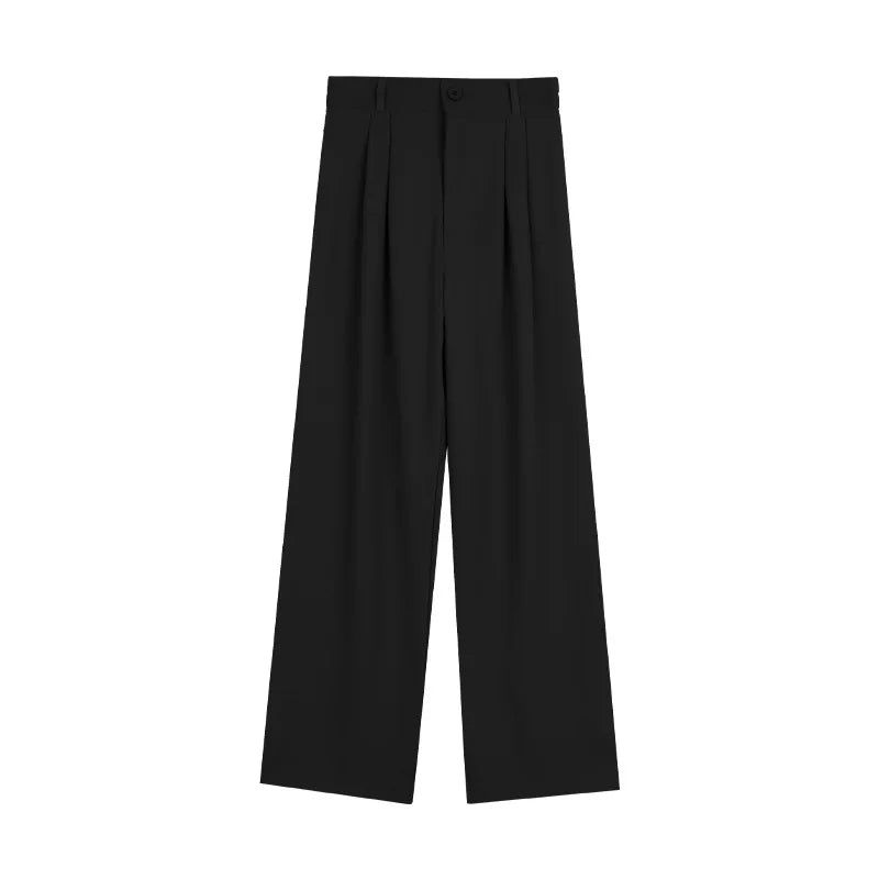 Elegant Wide Leg Pants – High Waist Office Slacks