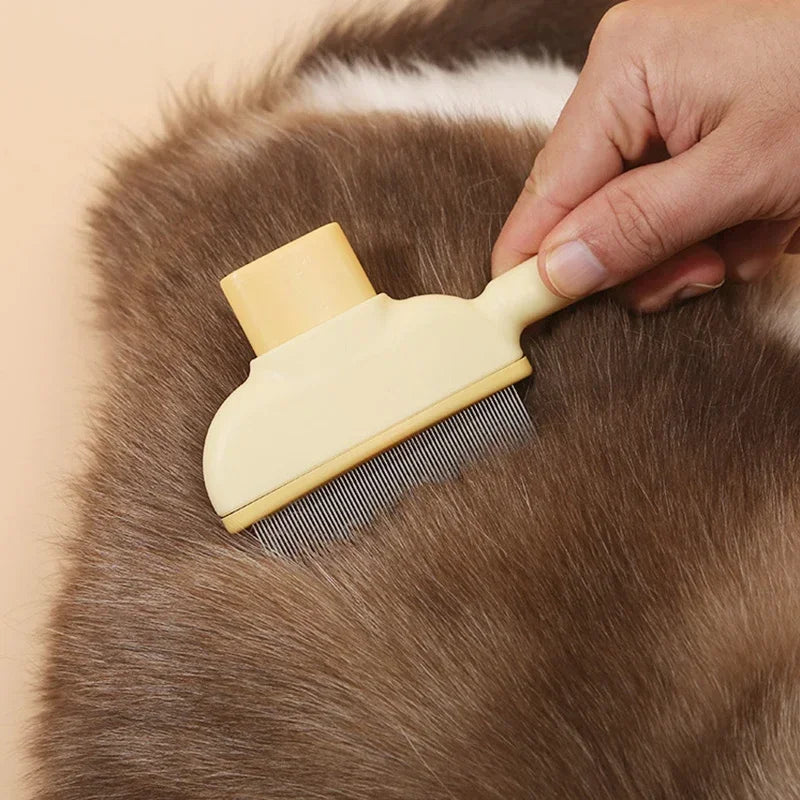Pet Hair Removal Brush – Effortless grooming for cats & dogs, keep fur neat and your home cleaner