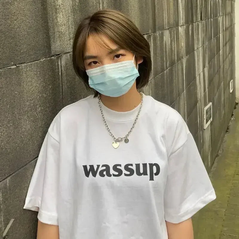 Gothic Short Sleeve T-Shirt – Oversized Streetwear Top