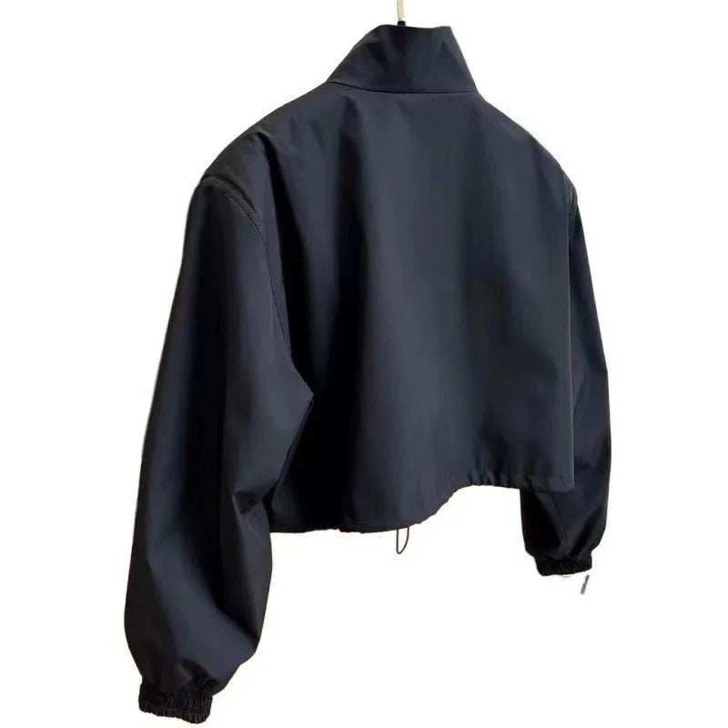 Stand Collar Jacket – Elegant & Smart Fit