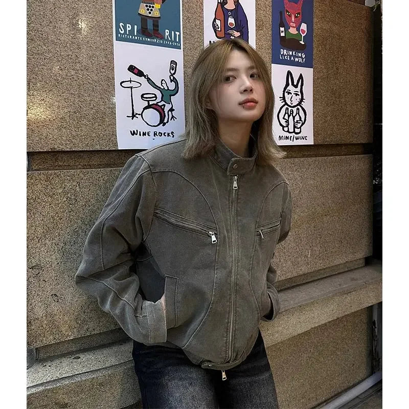 Washed Denim Jacket