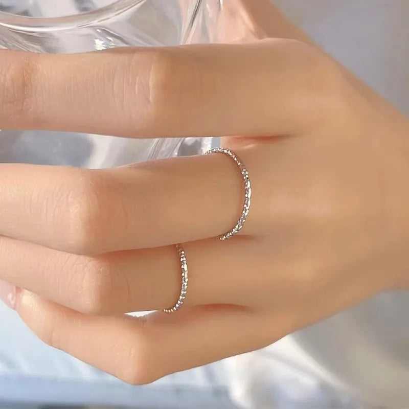 Stainless Steel 1mm Thin Stackable Ring