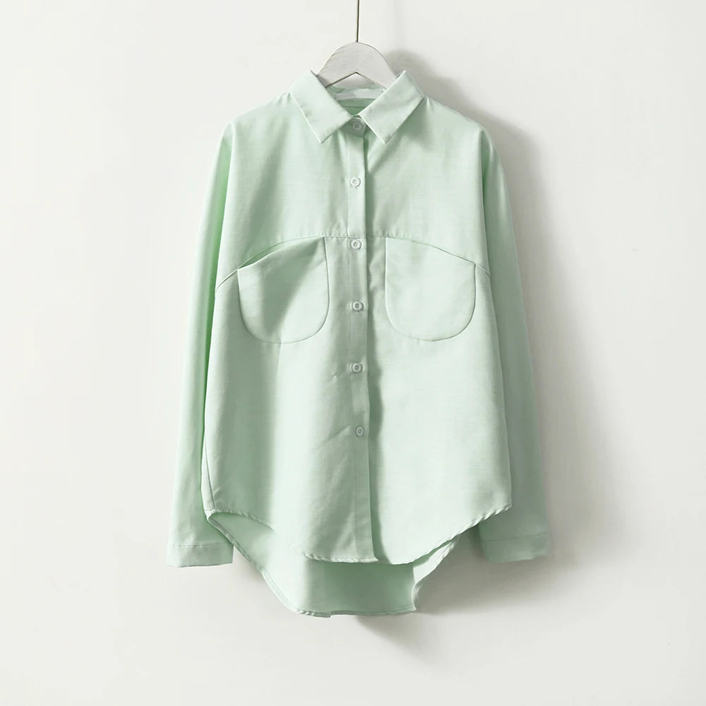 Long Sleeve Blouse – Vintage Style Summer Top