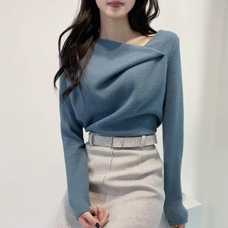 Winter Top Slim Polyester