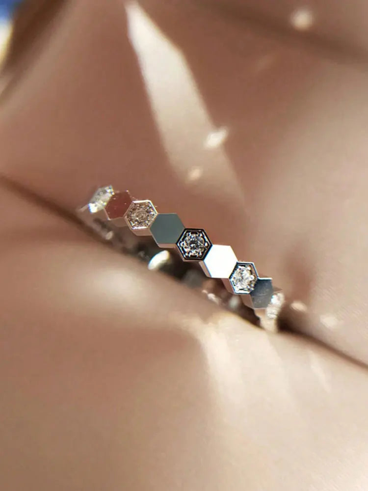 925 Silver Snake Geometric Ring – Statement Piece
