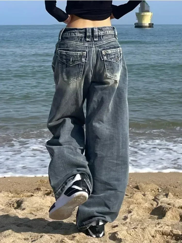 Vintage 2000s Baggy Jeans – Oversized Streetwear Denim
