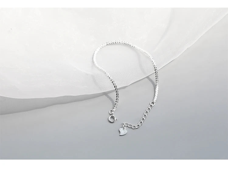 925 Sterling Silver Gypsophila Adjustable Bracelet