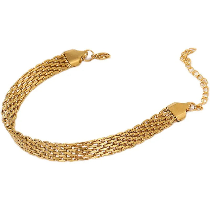 925 Sterling Silver Milan Chain Bracelet