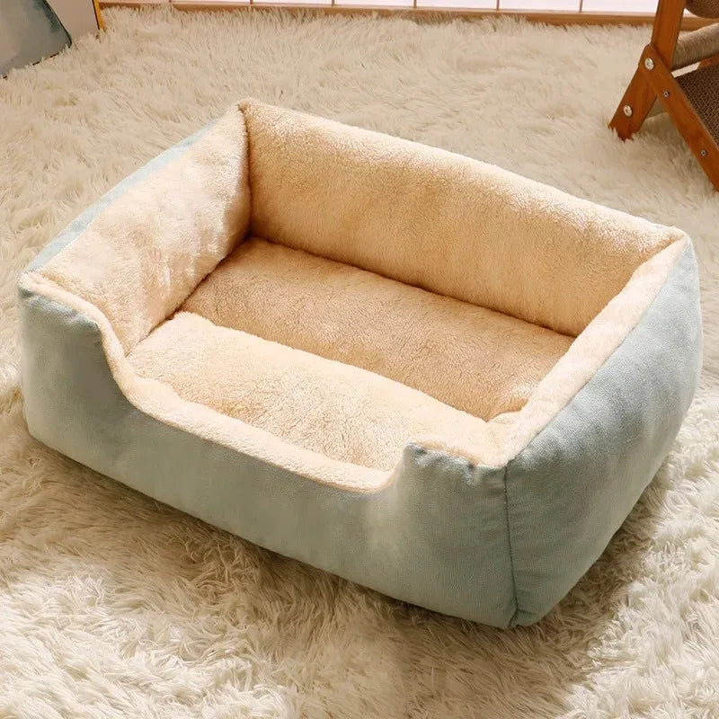 Cozy Pet Cushion House – Soft and stylish bed for cats & small dogs, perfect for snuggles