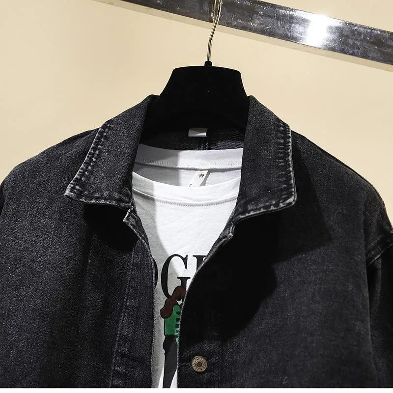 Loose Student Denim Jacket
