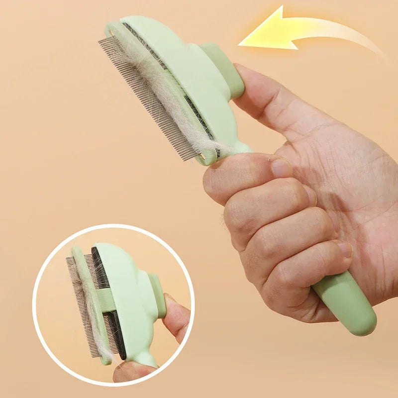 Pet Hair Removal Brush – Effortless grooming for cats & dogs, keep fur neat and your home cleaner