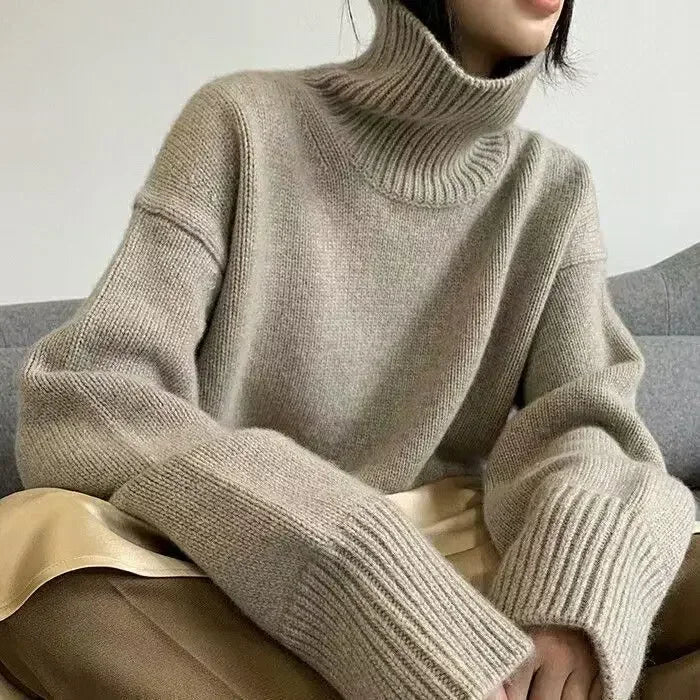 Striped Hole Crop Sweater — Zipper Detail