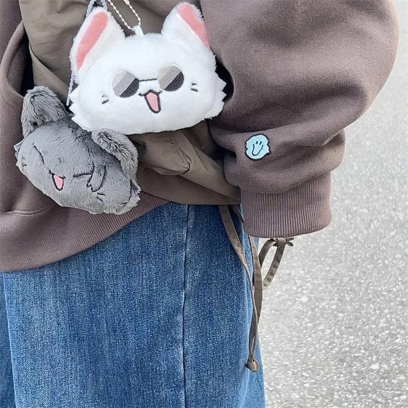 Anime Keychain Geto Suguru Plush Doll Pendant