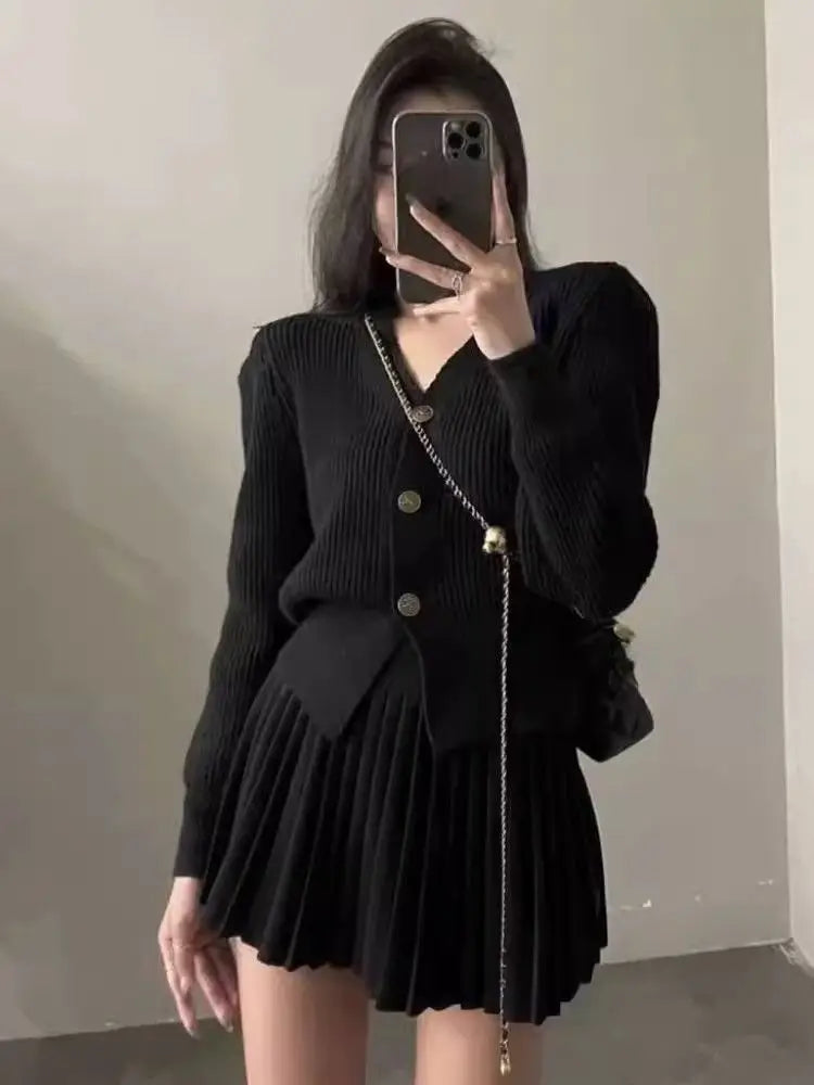 Short Zip Cardigan