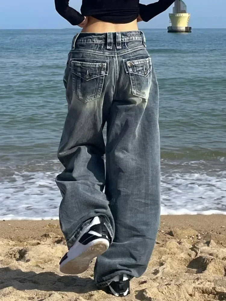 Vintage 2000s Baggy Jeans – Oversized Streetwear Denim