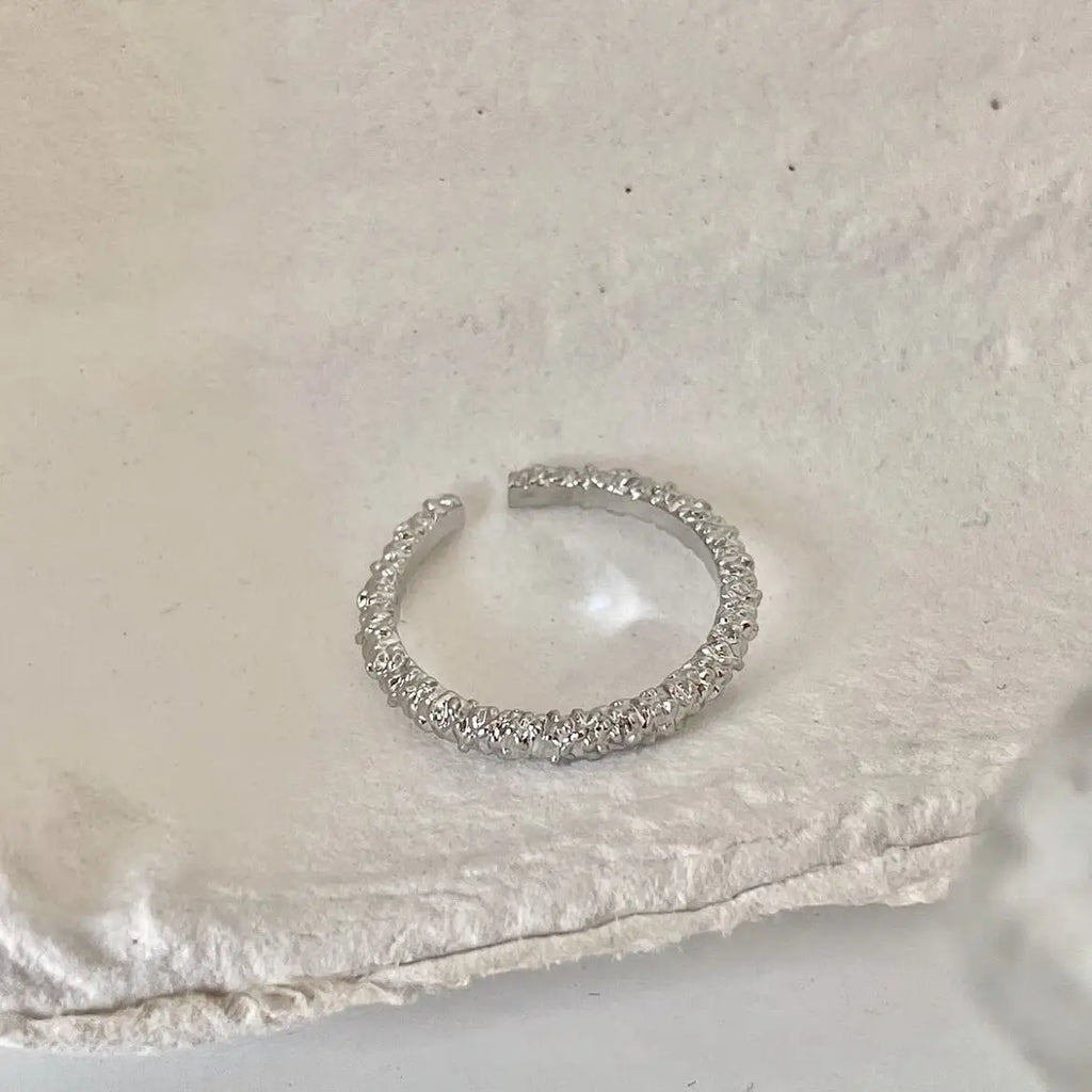 925 Silver Irregular Ring