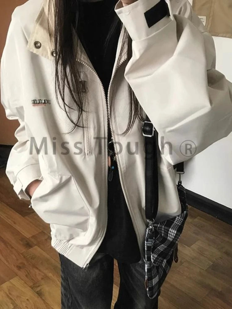 Retro Moto Biker Jacket