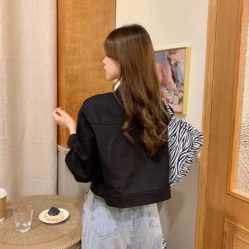 Thin Casual Short Jacket – Versatile Long Sleeve