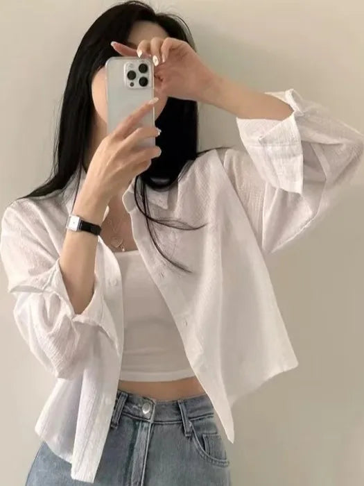 Striped Tube Blouse – Small Size Summer Fit