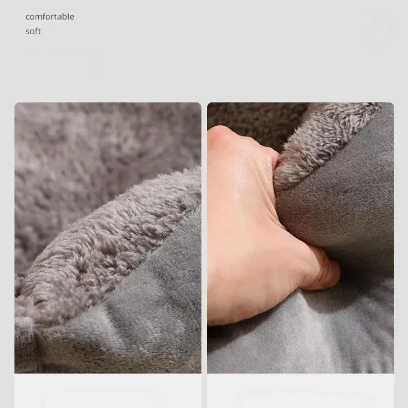 Cozy Pet Cushion House – Soft and stylish bed for cats & small dogs, perfect for snuggles