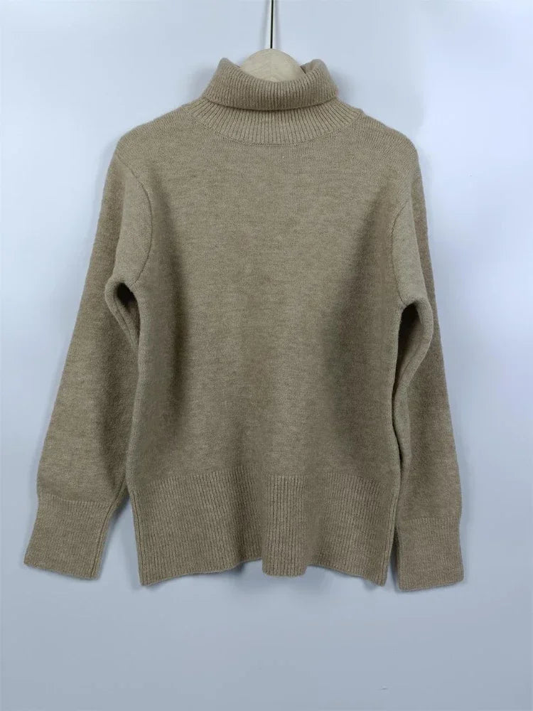 Striped Hole Crop Sweater — Zipper Detail