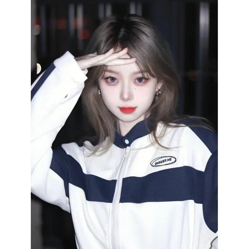 Vintage Zip-Up Jacket – Casual & Street