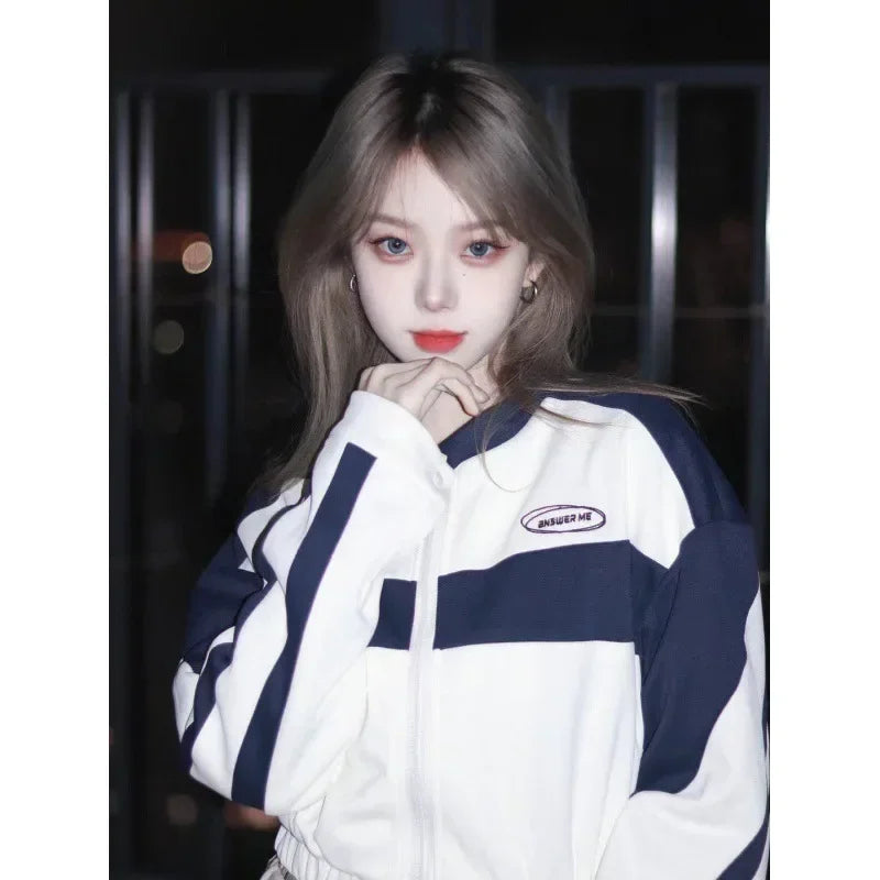 Vintage Zip-Up Jacket – Casual & Street