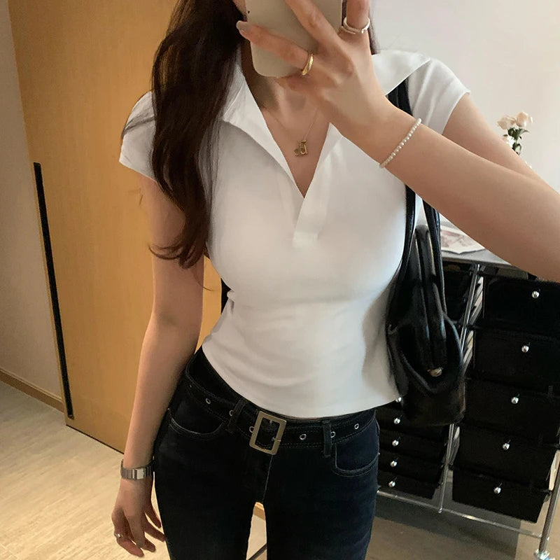 Short Sleeve Tee – Summer Office Casual