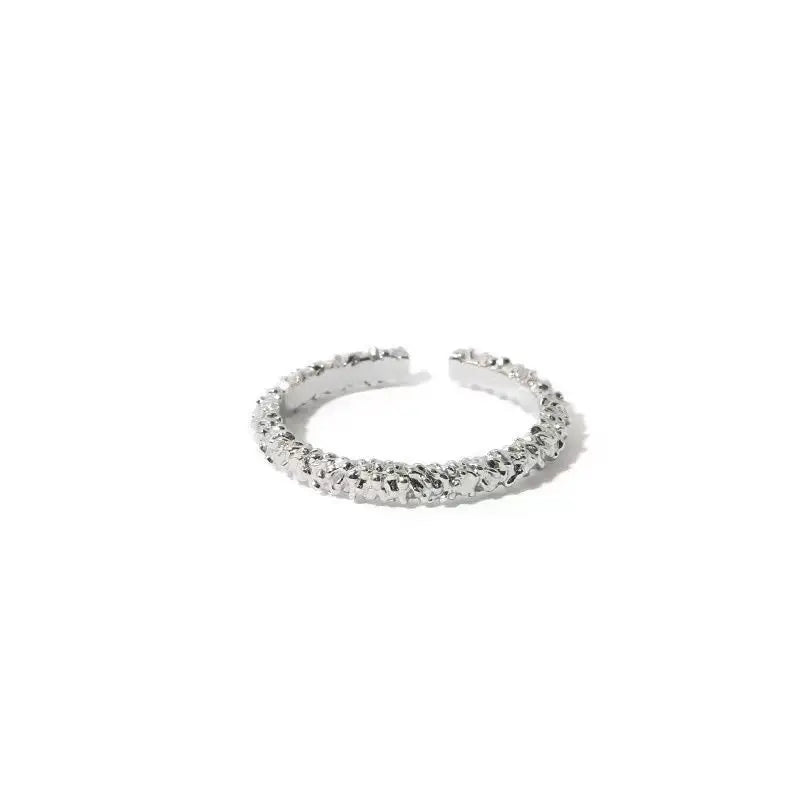 925 Silver Irregular Ring