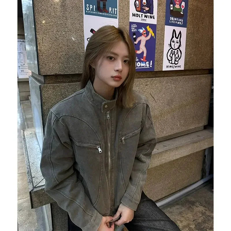 Washed Denim Jacket