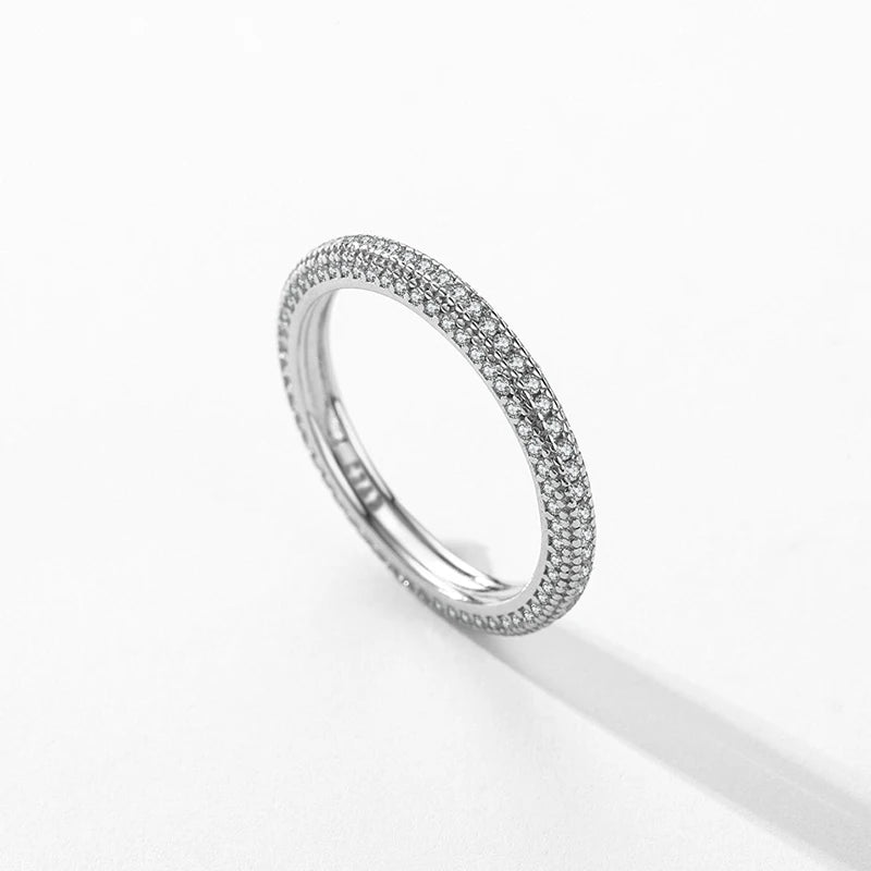 925 Silver Luxury Eternity Band