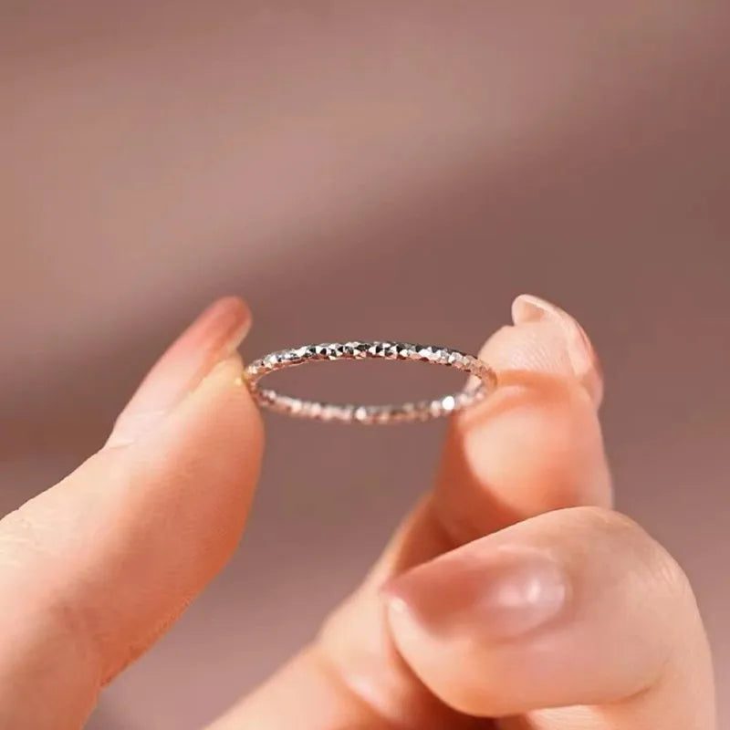 Stainless Steel 1mm Thin Stackable Ring
