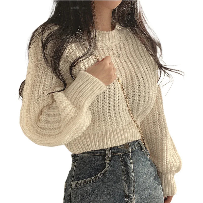 Floral Sweet Knit Pullover — Preppy Pullover