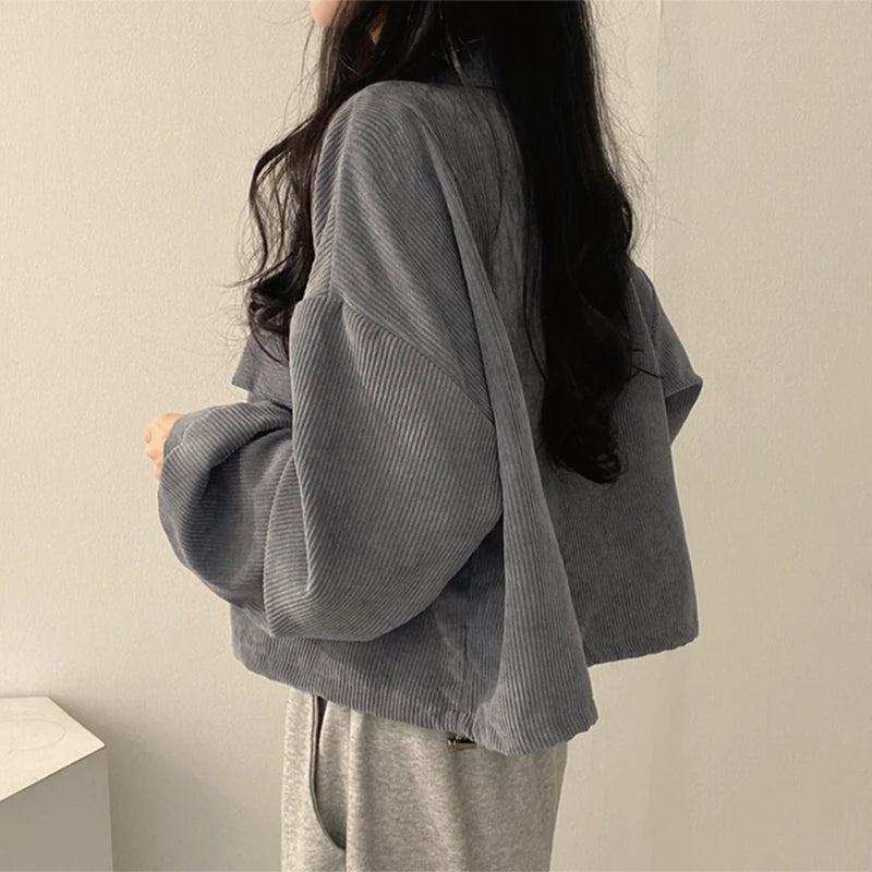 Corduroy Shirt Jacket – Vintage Short Fit