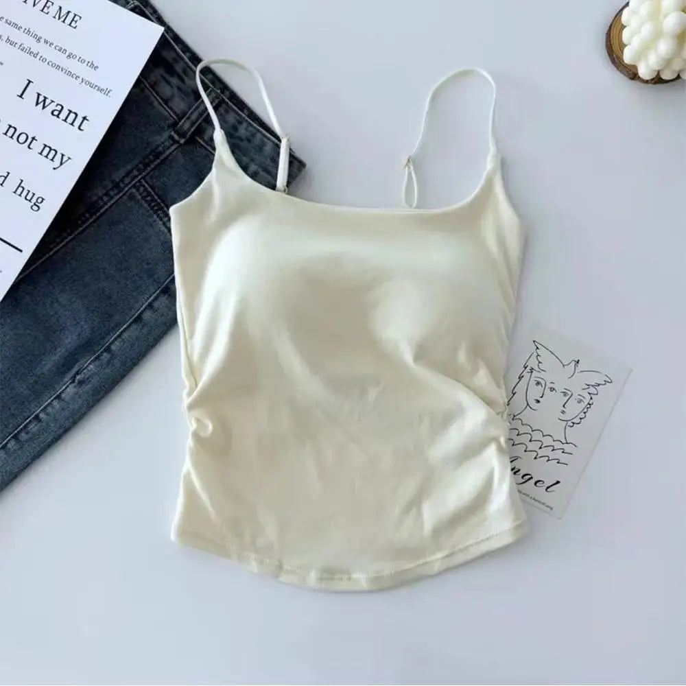 Sling Tank Crop Top – Black & White Essentials