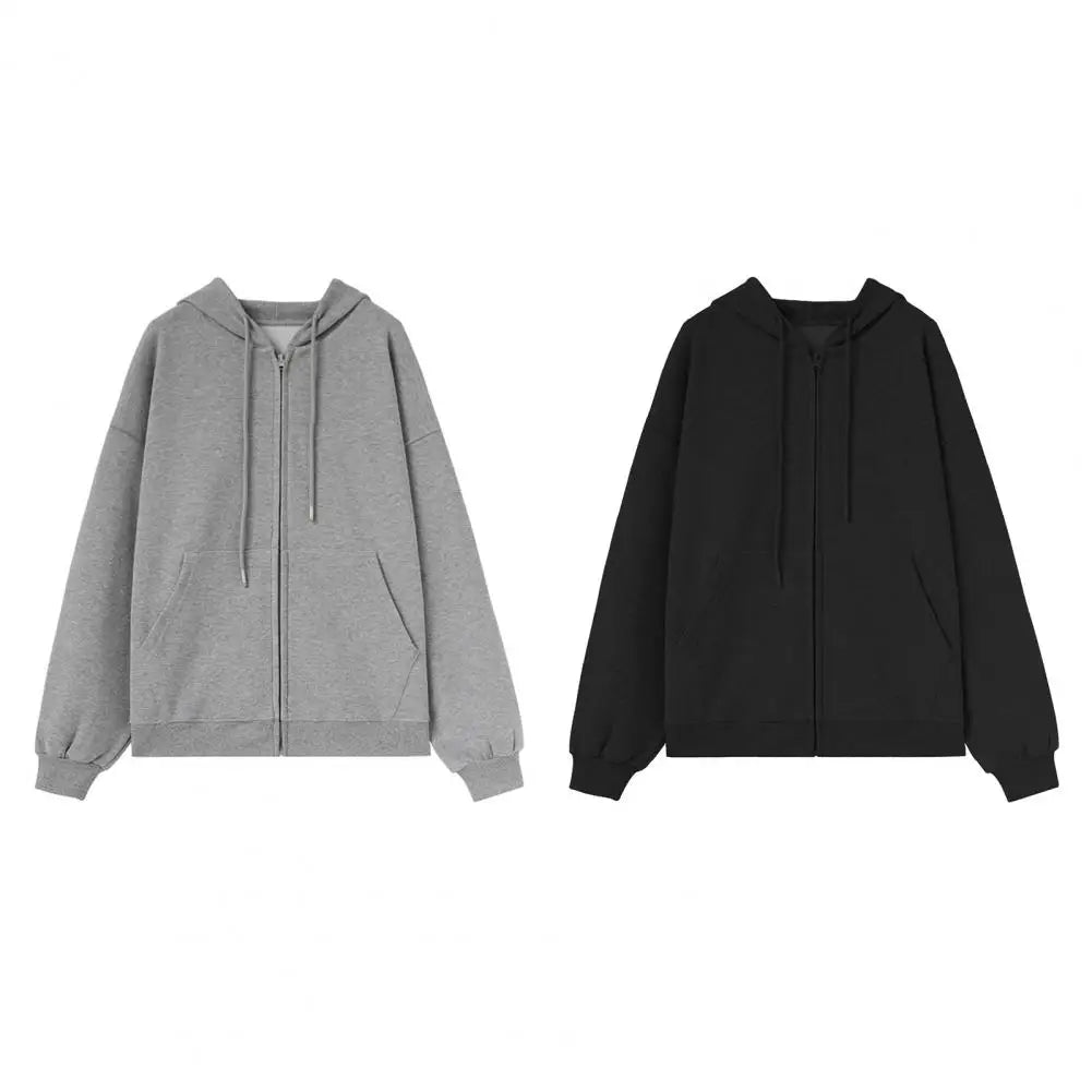 Oversized Hoodie Sweatshirt – Solid & Comfy