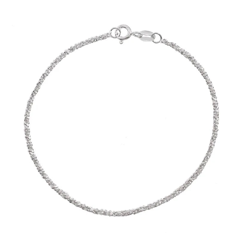 925 Sterling Silver Gypsophila Adjustable Bracelet