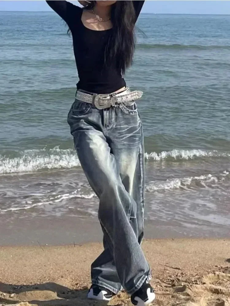 Vintage 2000s Baggy Jeans – Oversized Streetwear Denim