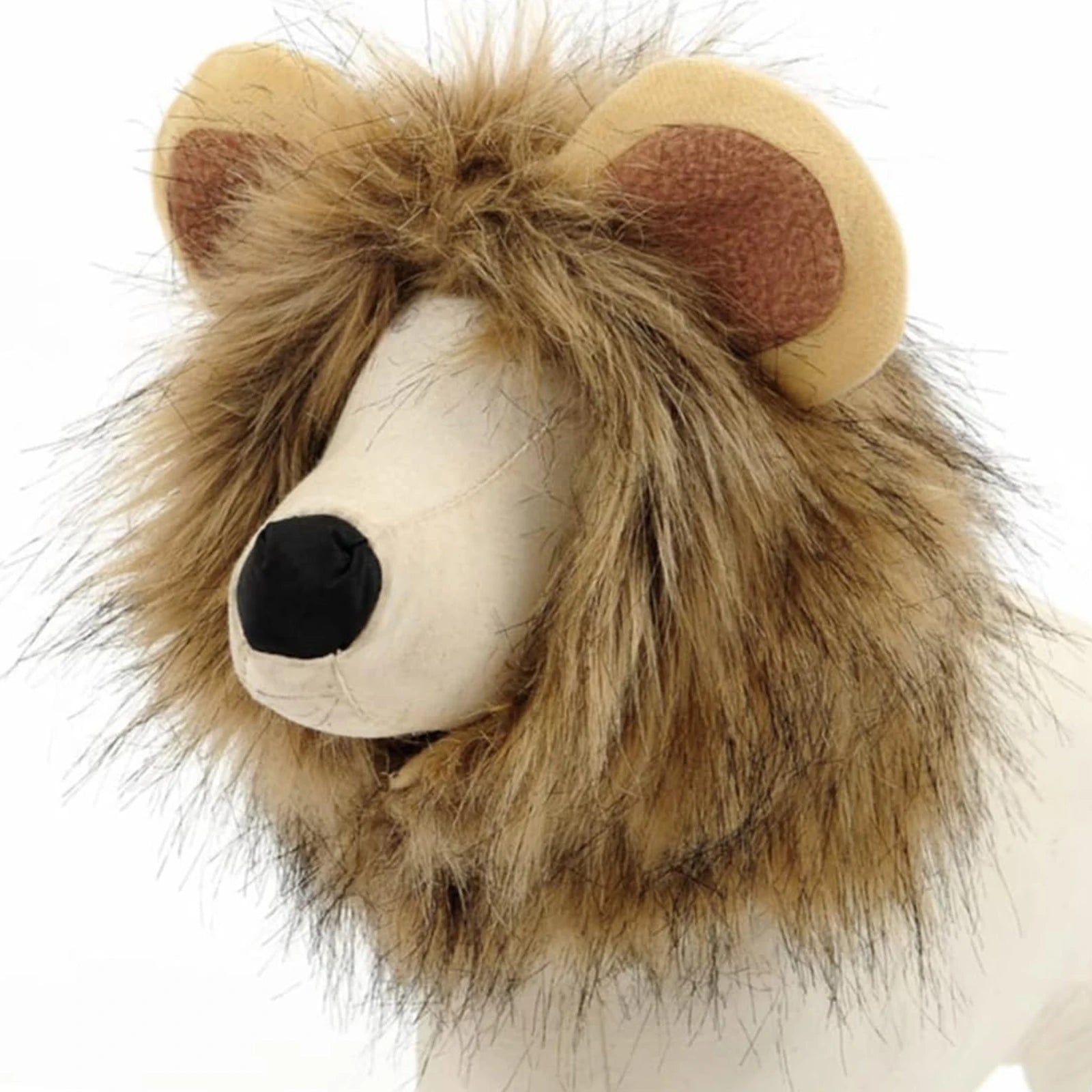 Lion Mane Pet Hat – Transform your pet into a majestic lion for parties, cosplay, or just for fun