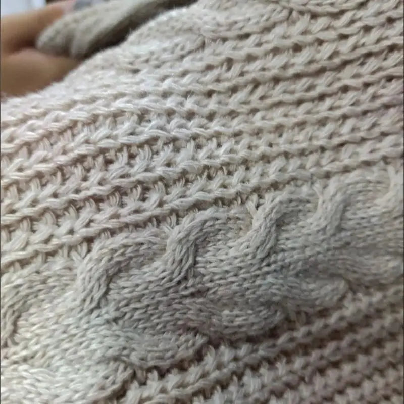 Hollow Knit Cardigan – Loose Gilet Style