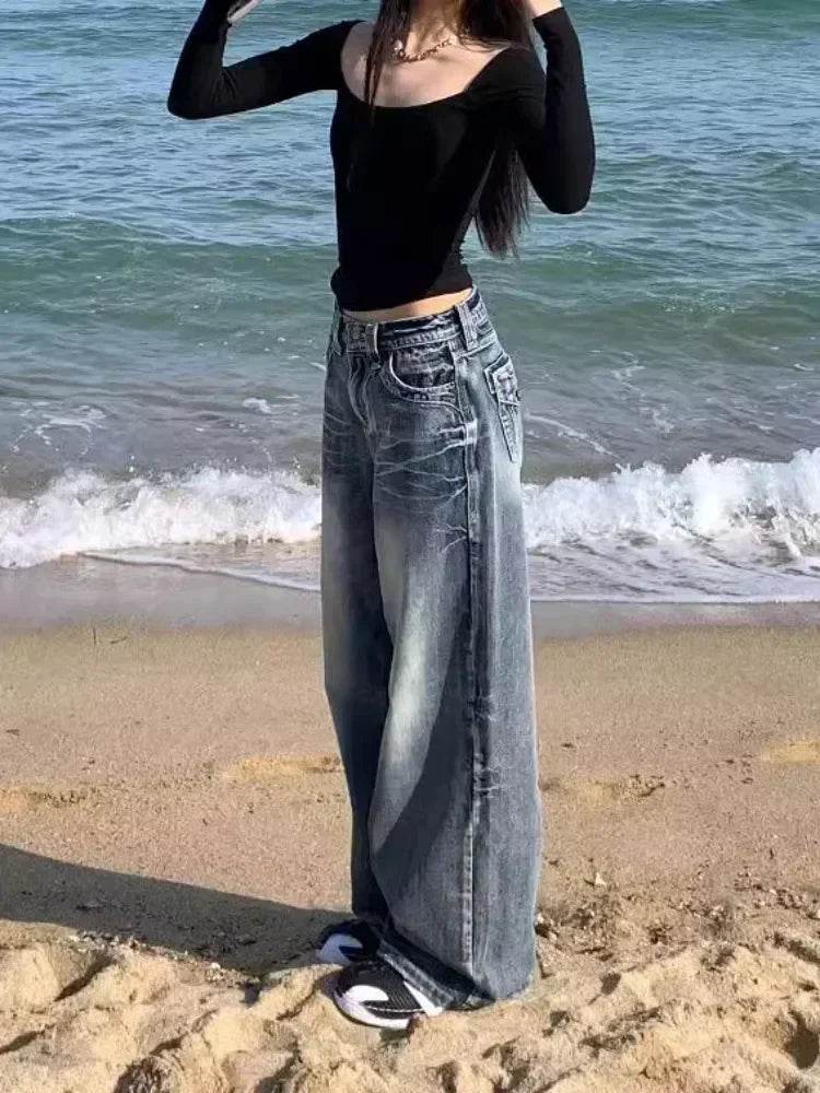 Vintage 2000s Baggy Jeans – Oversized Streetwear Denim