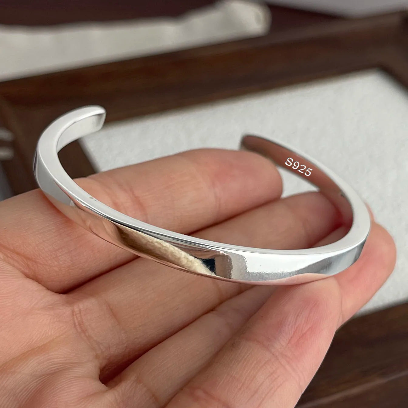 925 Sterling Silver Thin Accessories Bracelet